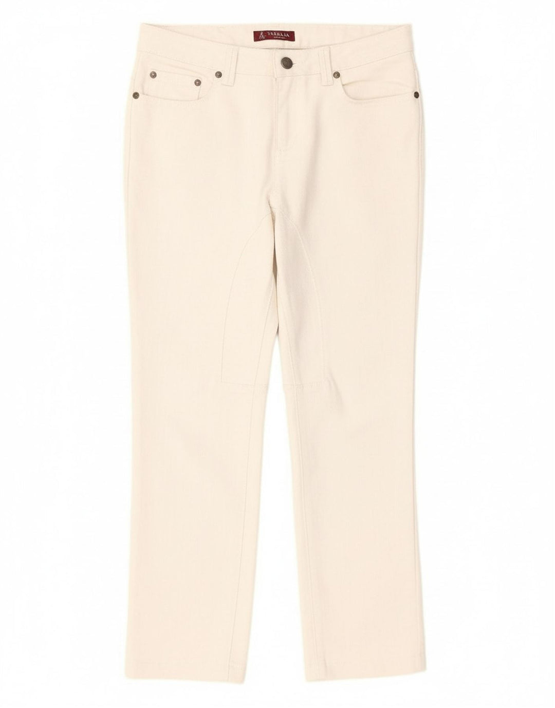 SIVIGLIA Womens Straight Jeans W27 L27 White Cotton
