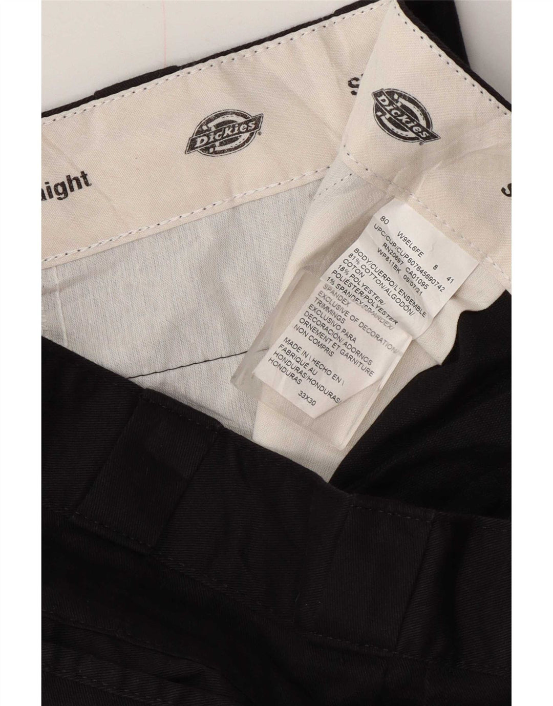 Spodnie męskie Dickies Slim Cargo W33 L30 Granatowa bawełna