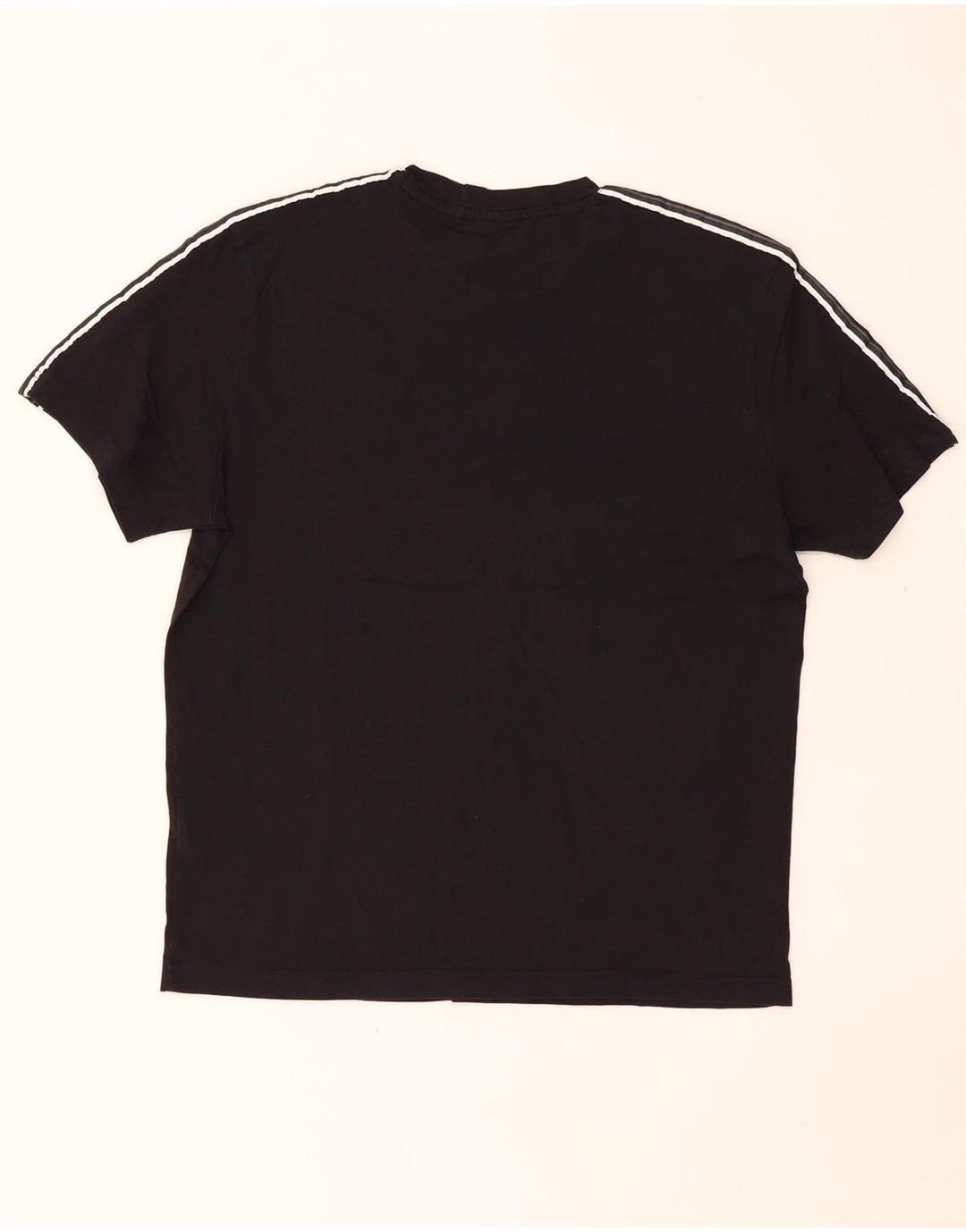 Męski T-shirt z grafiką CHAMPION, duży, czarny, bawełniany