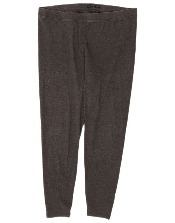 Damskie legginsy Marks & Spencer UK 16, duże, szare, bawełniane