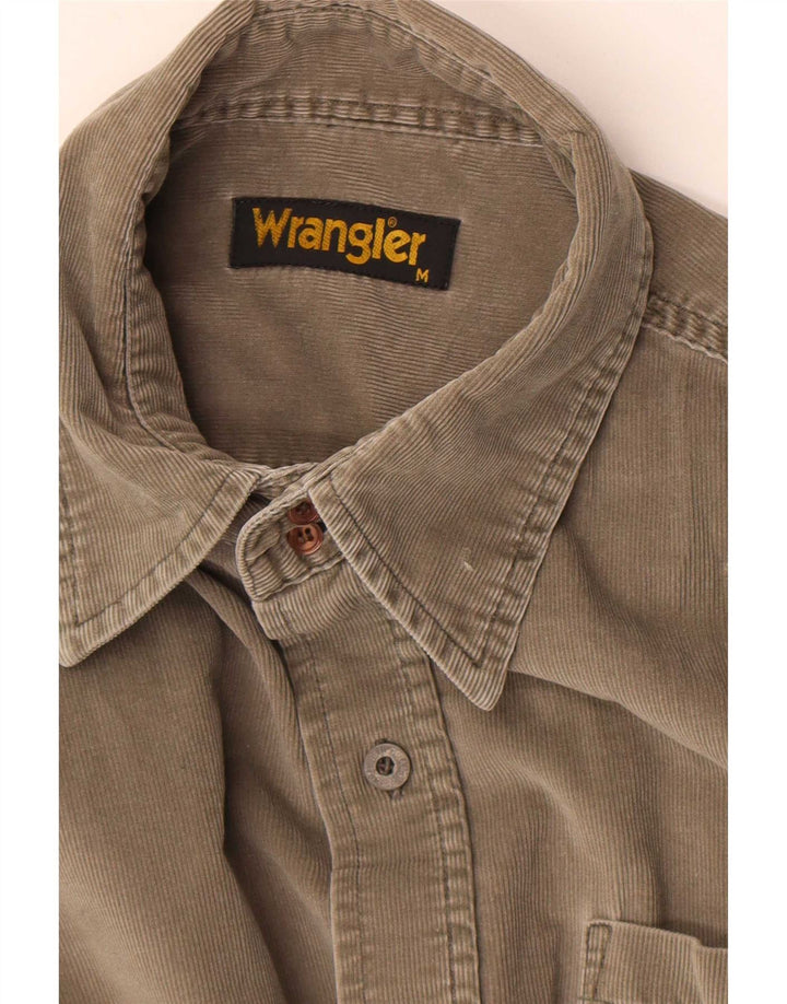 Męska koszula sztruksowa Wrangler, średnioszara