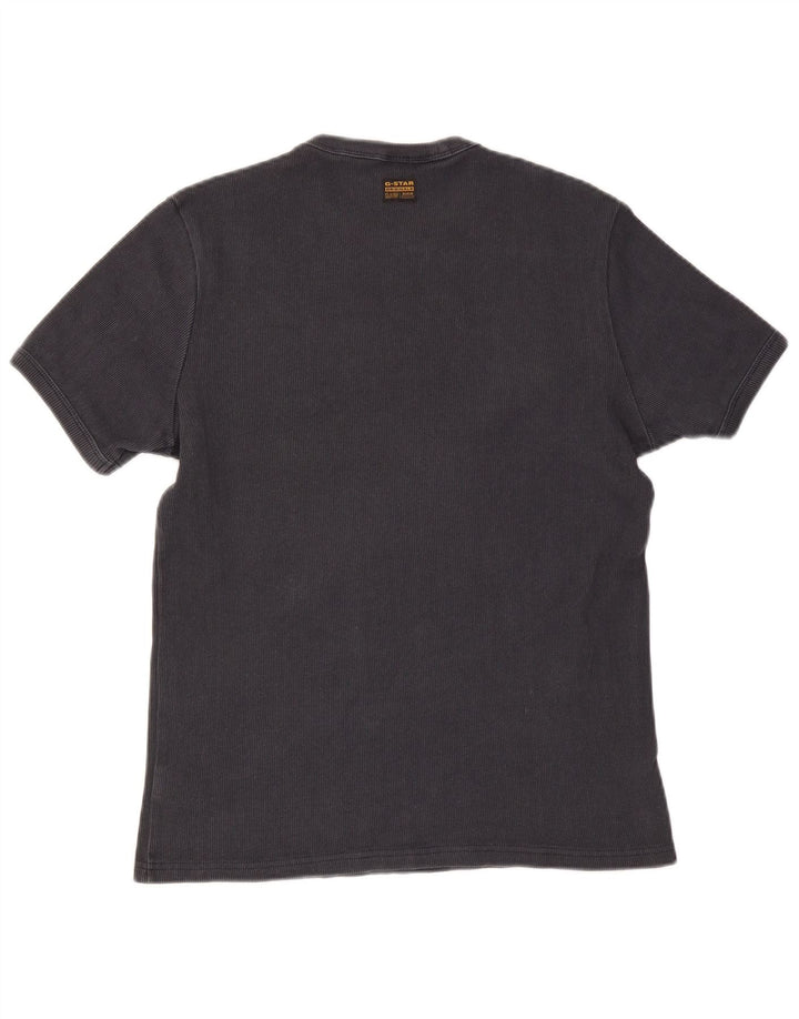Męski T-shirt G-Star, duży, czarny, bawełniany