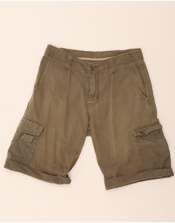 Męskie spodenki cargo CARHARTT W30, średnia bawełna khaki