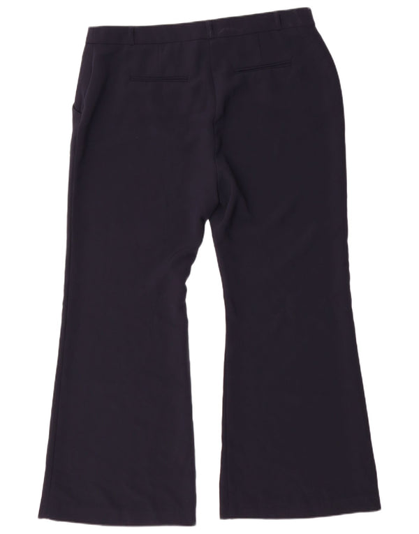 Spodnie Chino Marks & Spencer Bootcut Damskie UK 18 XL W36 L30 Granatowe