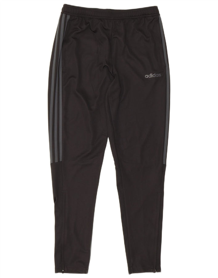 Męskie spodnie dresowe Adidas Aeroready, średni czarny poliester
