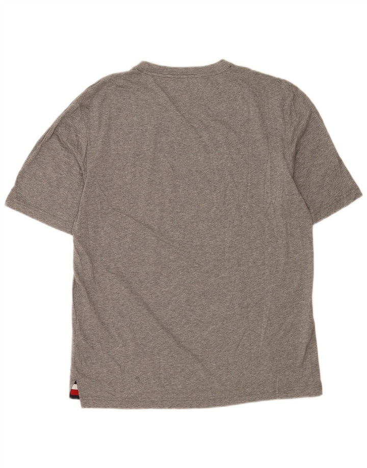 T-shirt męski Tommy Hilfiger Top XL, szary, bawełniany