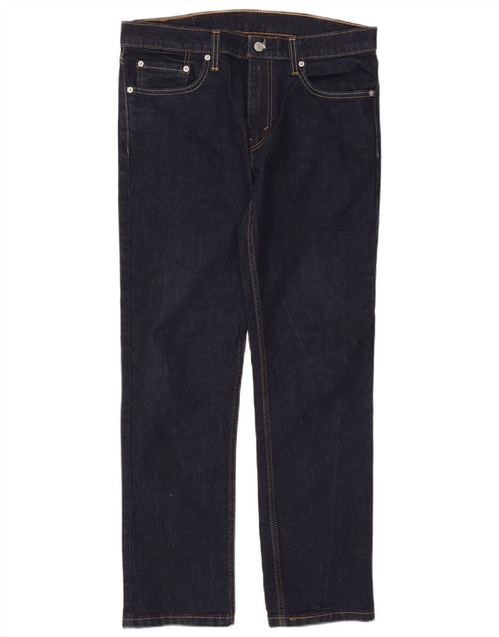 Męskie jeansy Levi's 511 Slim W33 L30 Granatowa bawełna