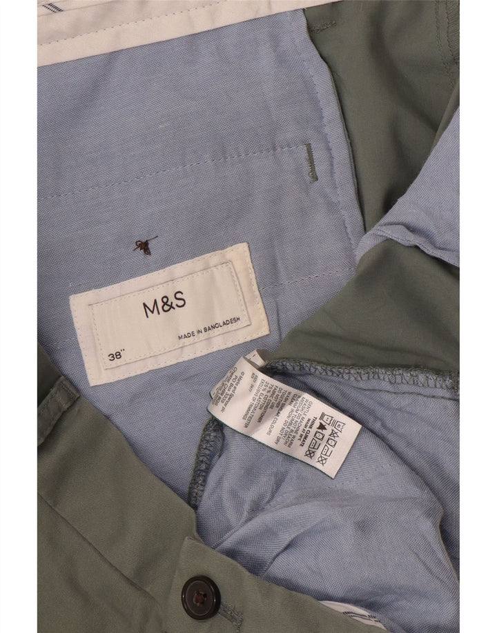 Męskie spodenki Chino Marks & Spencer W38 XL, bawełna khaki