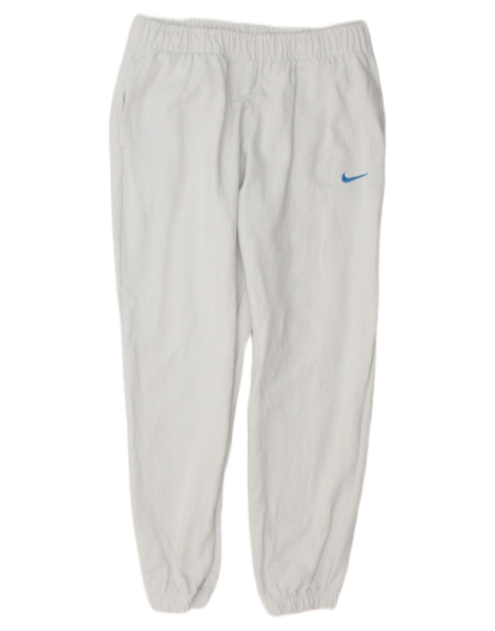 Męskie spodnie dresowe Nike, duże, białe, bawełniane