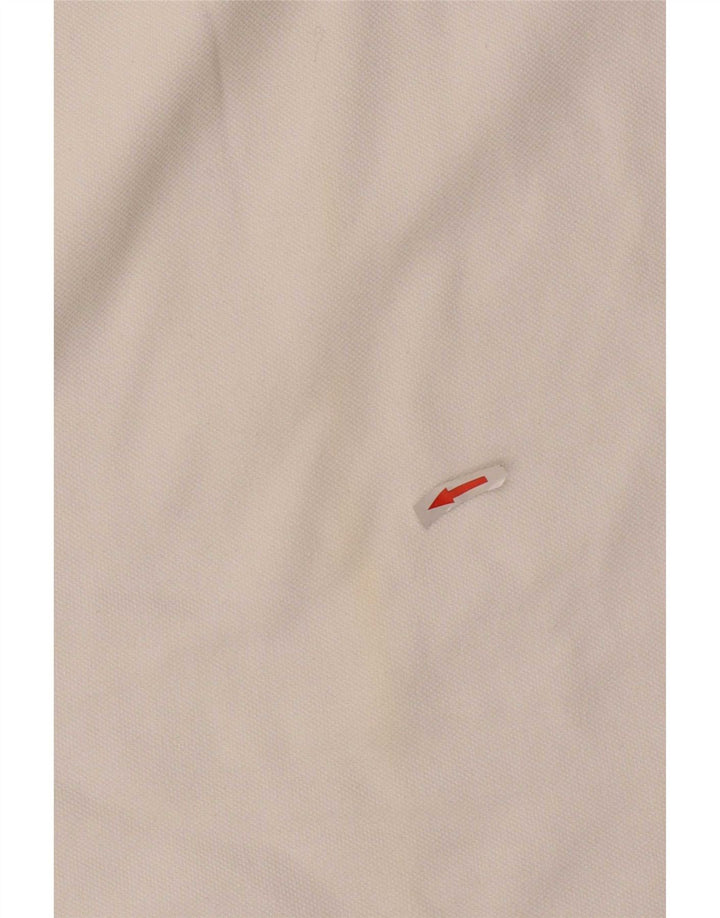 Męska koszulka polo Fred Perry XL, biała, bawełniana