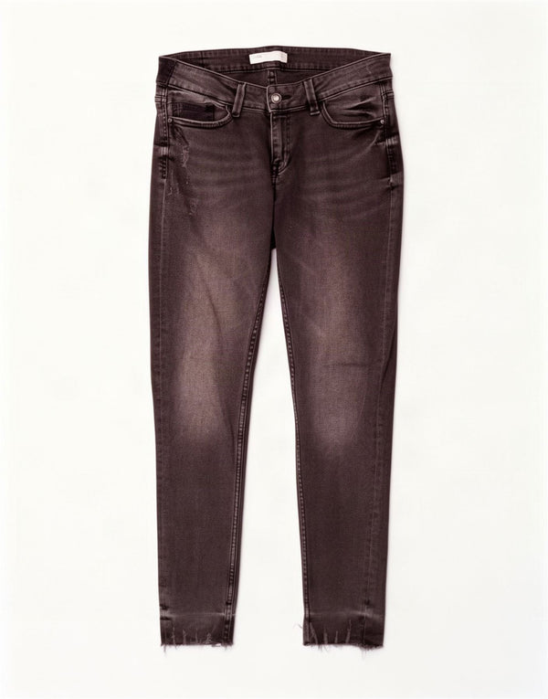 Damskie jeansy Skinny Zara EU 36 XS W26 L26 Szare