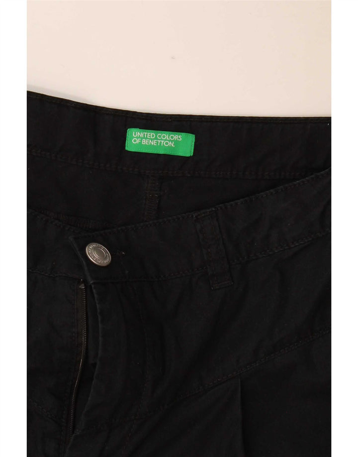 Damskie spodenki jeansowe Benetton W28 Medium Black