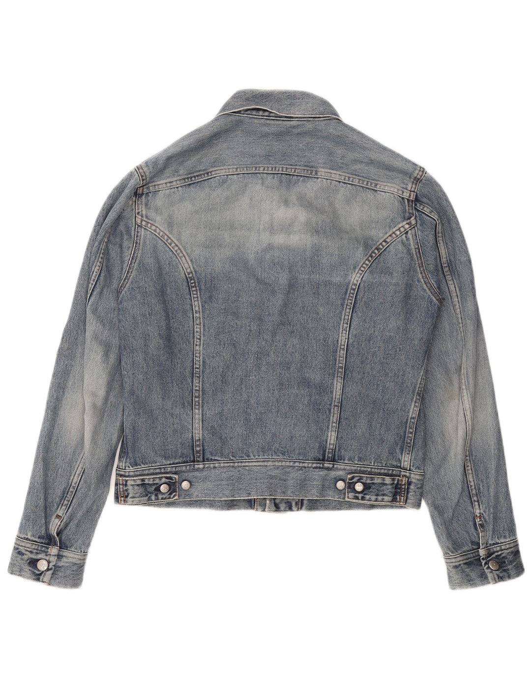 DIESEL Womens Denim Jacket UK 14 Medium Blue