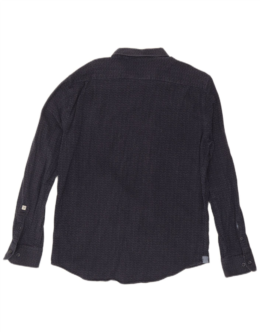 Koszula męska PEPE Jeans XL, bawełniana w granatowe cętki