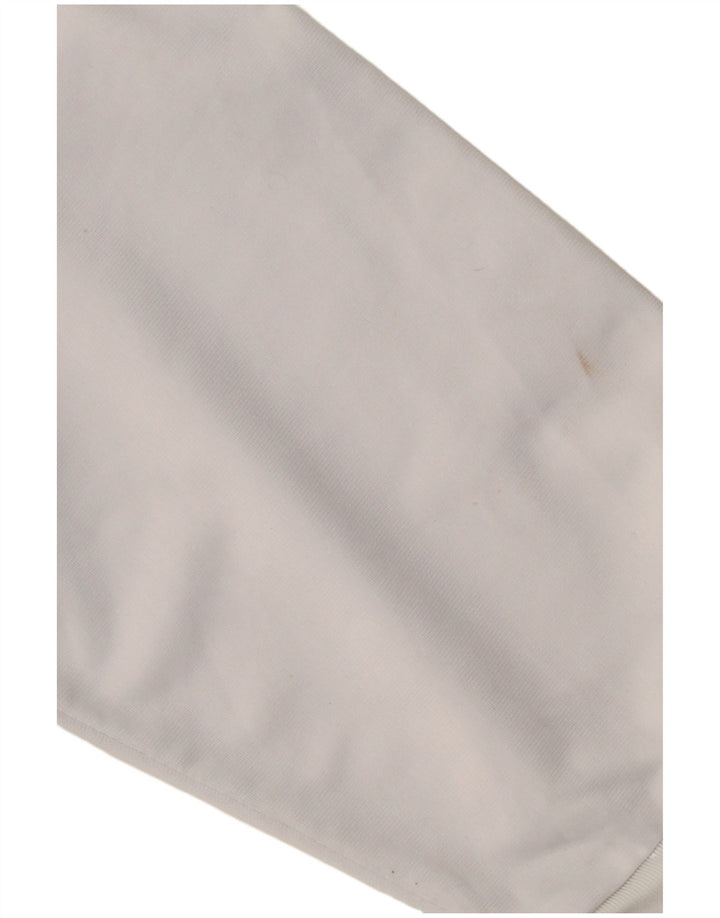 Męska kurtka dresowa JOMA 2XL Biały poliester z blokami kolorów