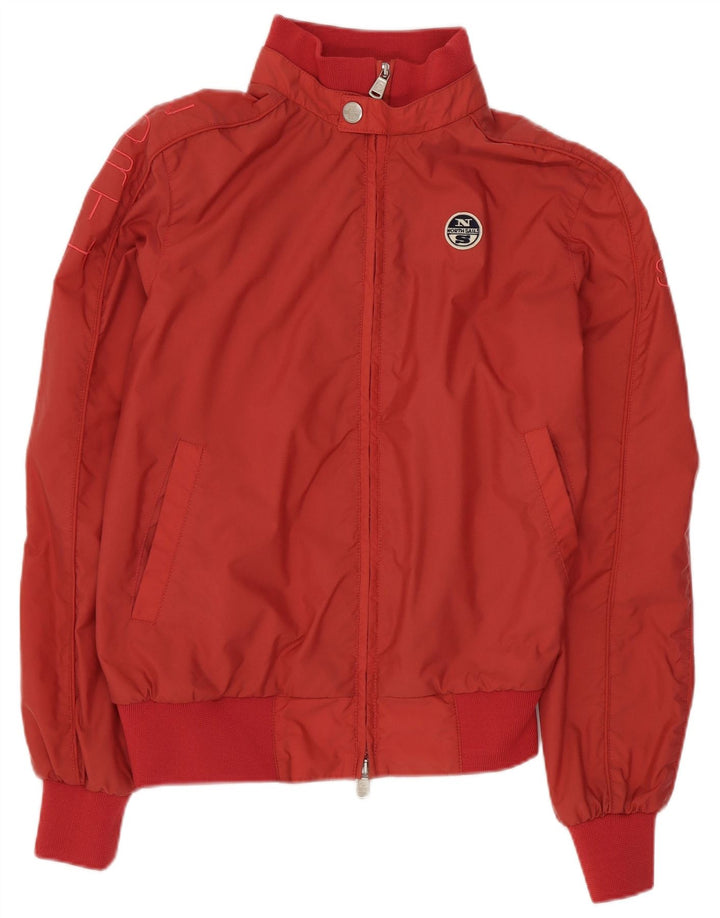 Męska kurtka bomberka North Sails UK 34 XS, czerwona, poliamidowa