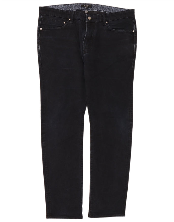 Jeansy męskie Ted Baker W36 L32 Granatowe, bawełniane