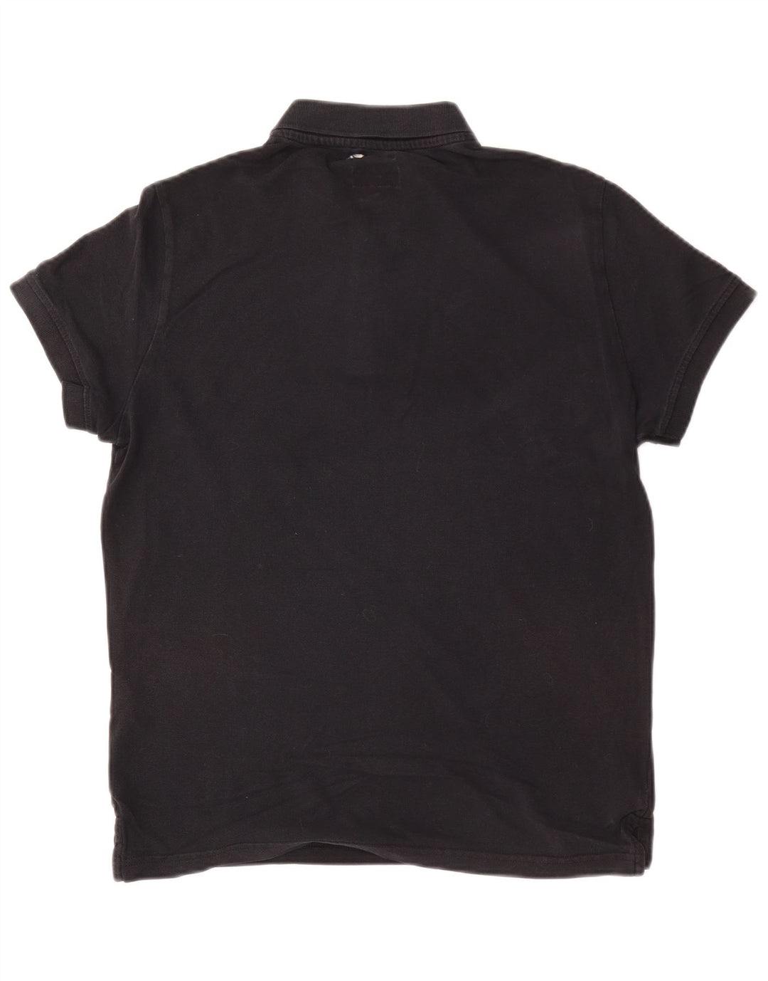 Męska koszulka polo Armani Jeans o dopasowanym kroju, średnia czarna, bawełniana