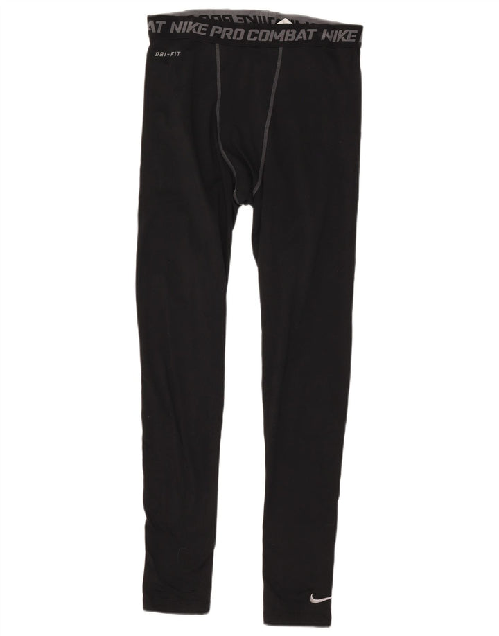Męskie legginsy Nike Dri Fit Graphic, duże, czarne