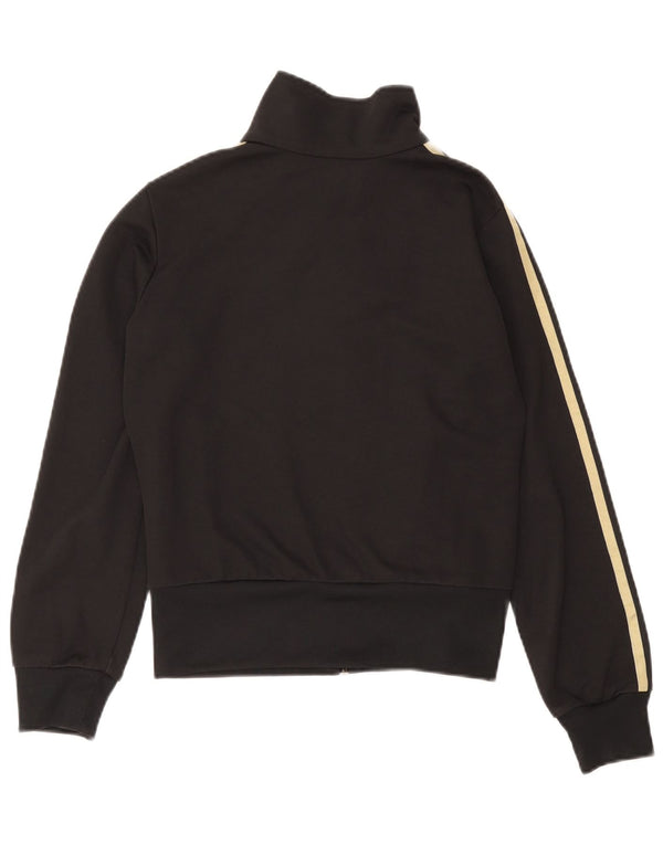 Damska bluza dresowa Adidas UK 12, średnia czarna bawełna