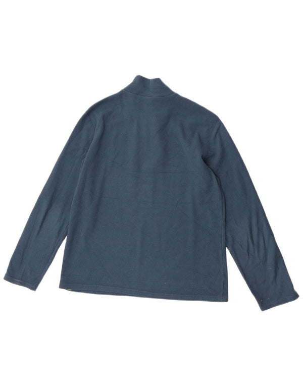 Dziewczęcy sweter polarowy The North Face z zamkiem błyskawicznym, 13-14 lat, XL, niebieski, poliester