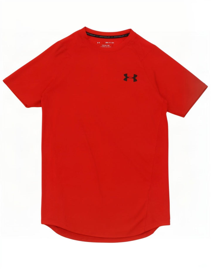 Męska koszulka t-shirt Under Armour Heat Gear, mała, czerwona