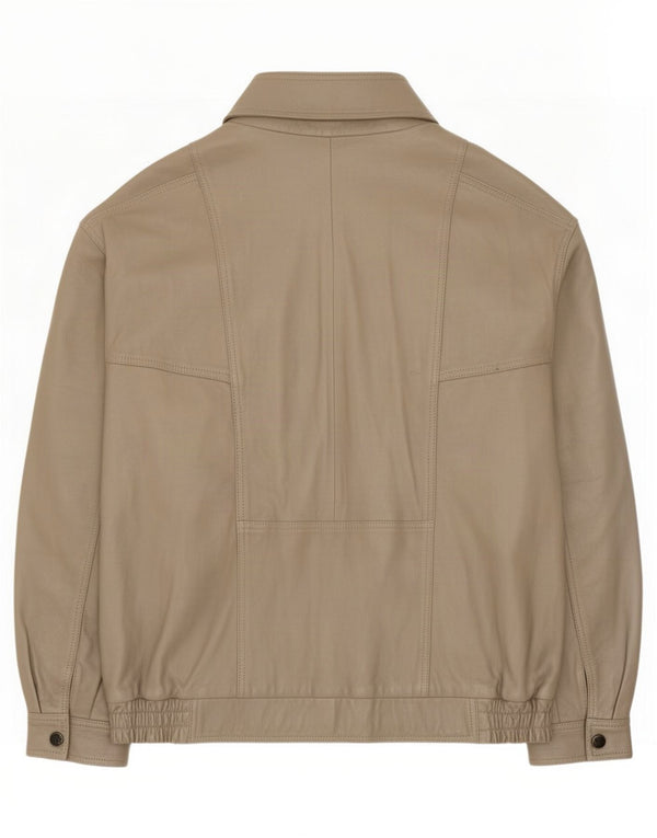 WESTBURY Męska kurtka skórzana C&A UK 58 4XL brązowa
