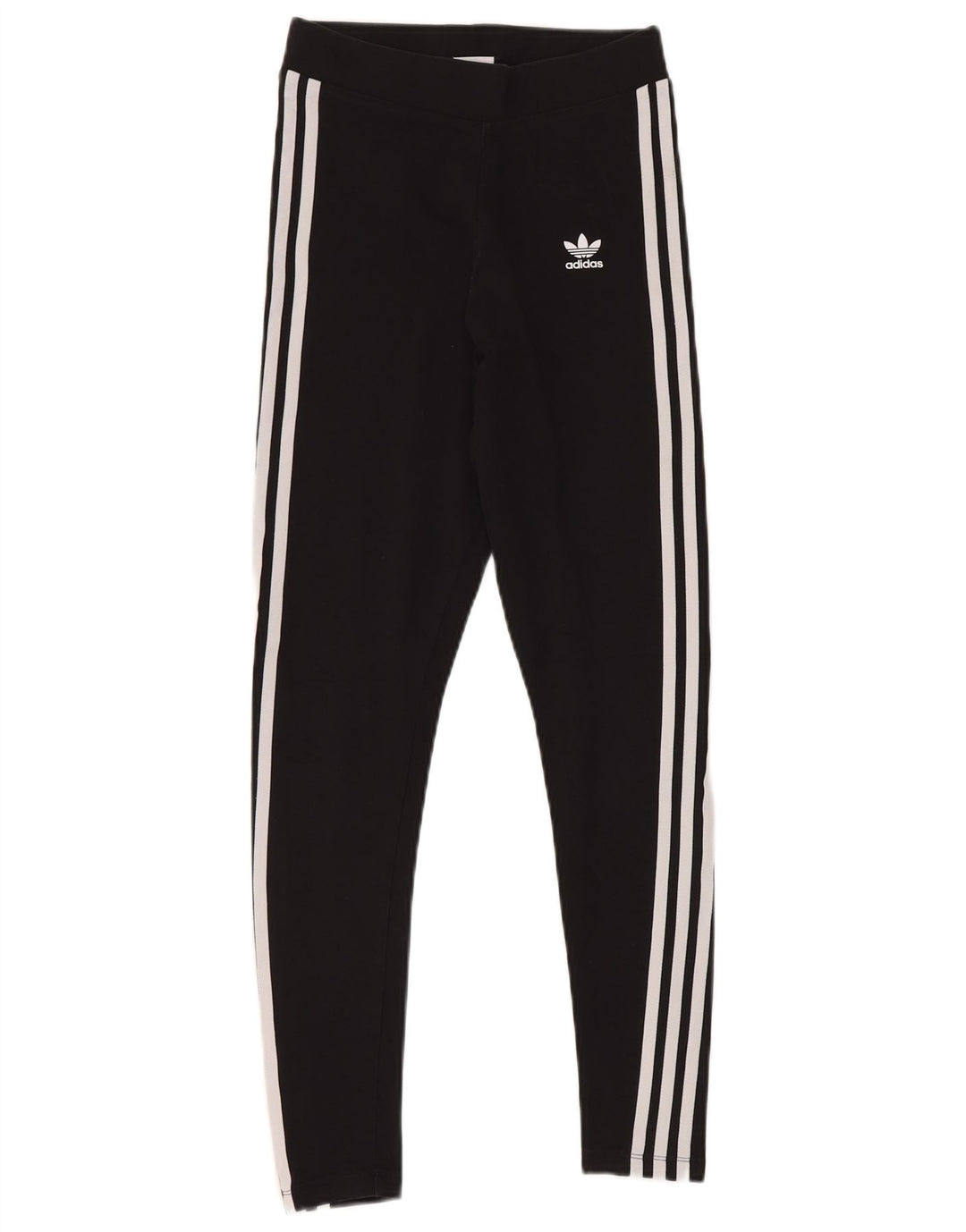 Legginsy damskie ADIDAS UK 8, małe, czarne, bawełniane