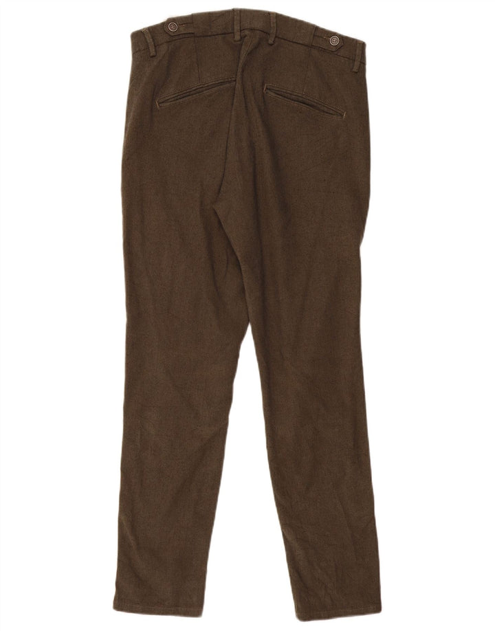 Męskie spodnie garniturowe Zara EU 36 XS W29 L28 Khaki Poliester