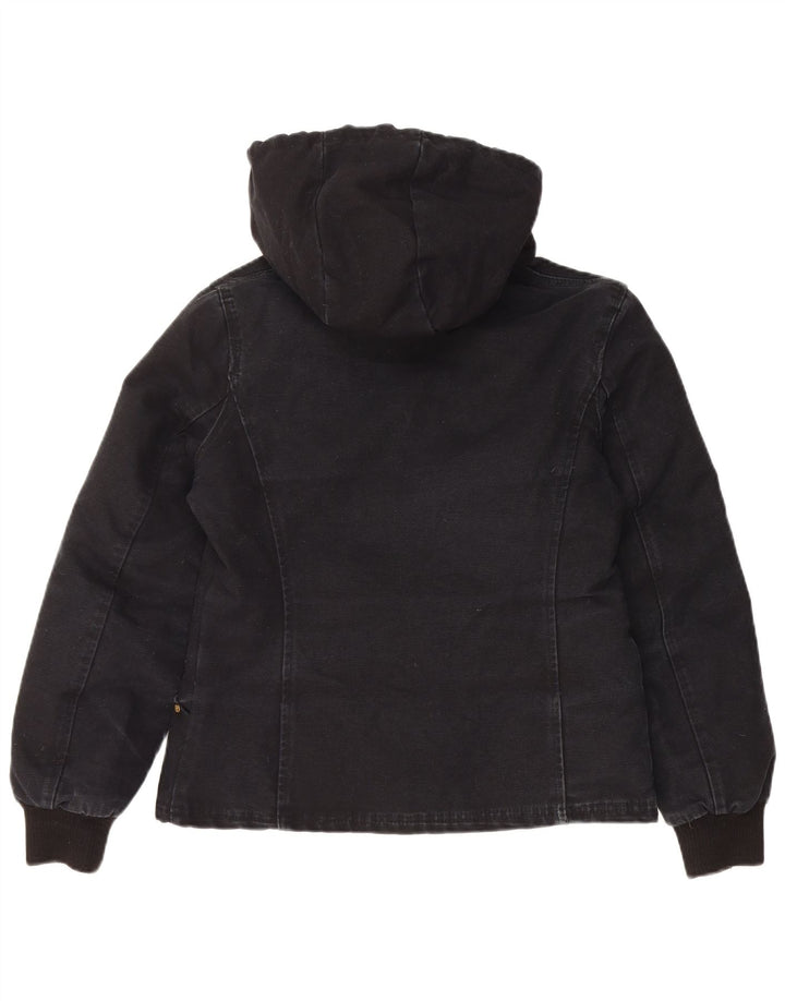 Damska ocieplana kurtka z kapturem Richlu UK 14, średnia czarna