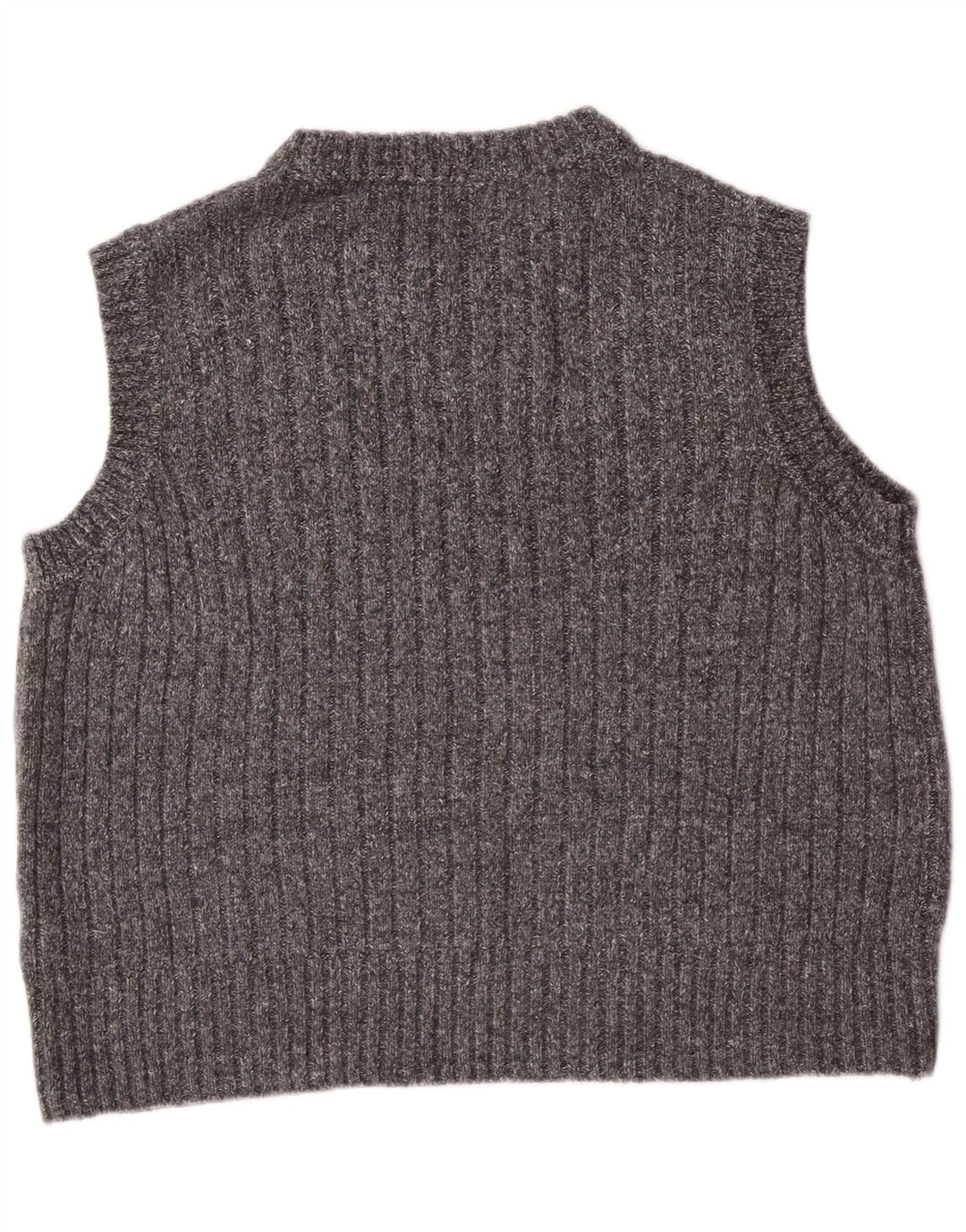 Damski podkoszulek MARKS & SPENCER z krótką kamizelką, UK 16, duży, szary poliester