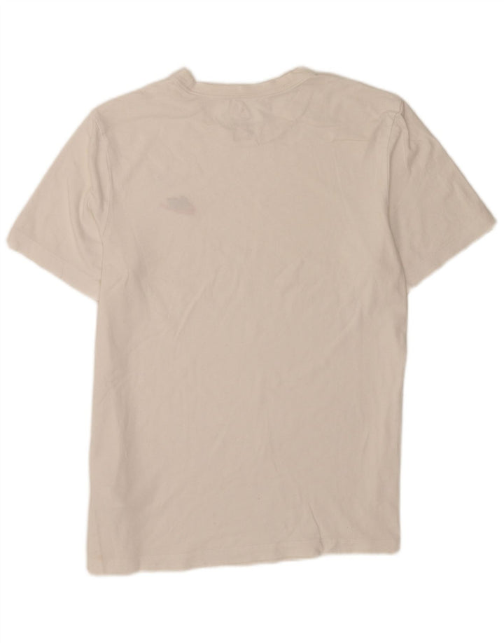 T-shirt męski Nike, średni, biały, bawełniany