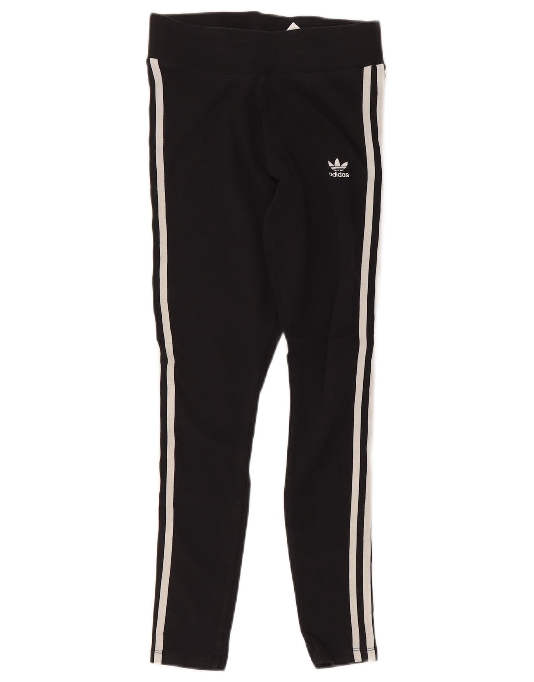 Legginsy Damskie Adidas UK 10 Małe Czarne Bawełniane