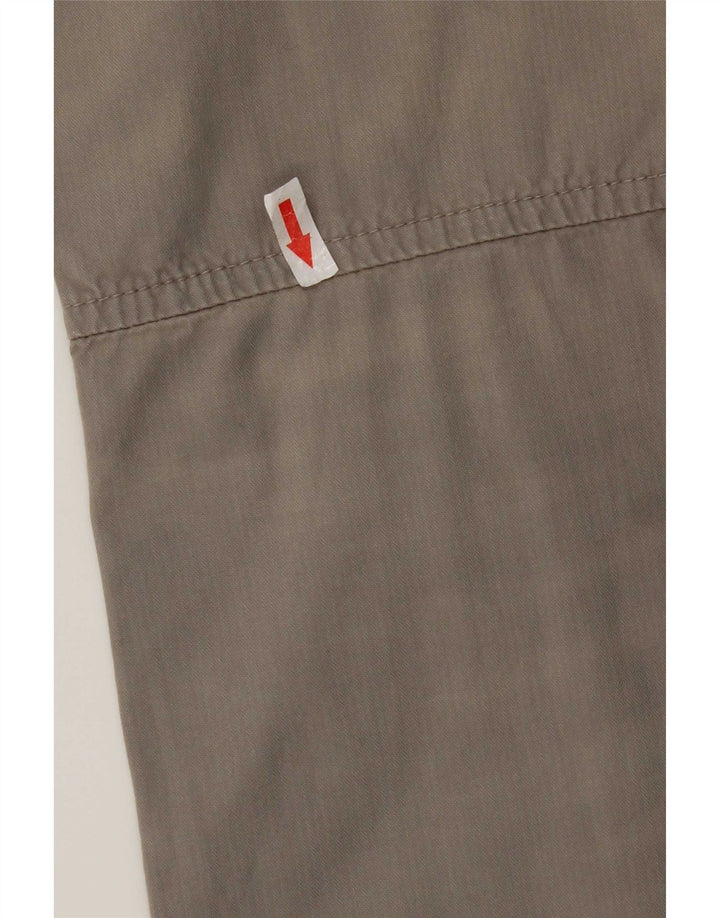 Męskie spodnie chino Dockers khaki proste W30 L32 szare
