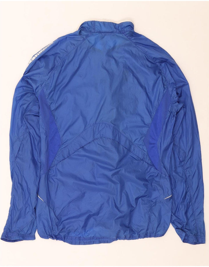 Męska kurtka przeciwdeszczowa Adidas Clima Proof UK 38 Średni niebieski poliamid