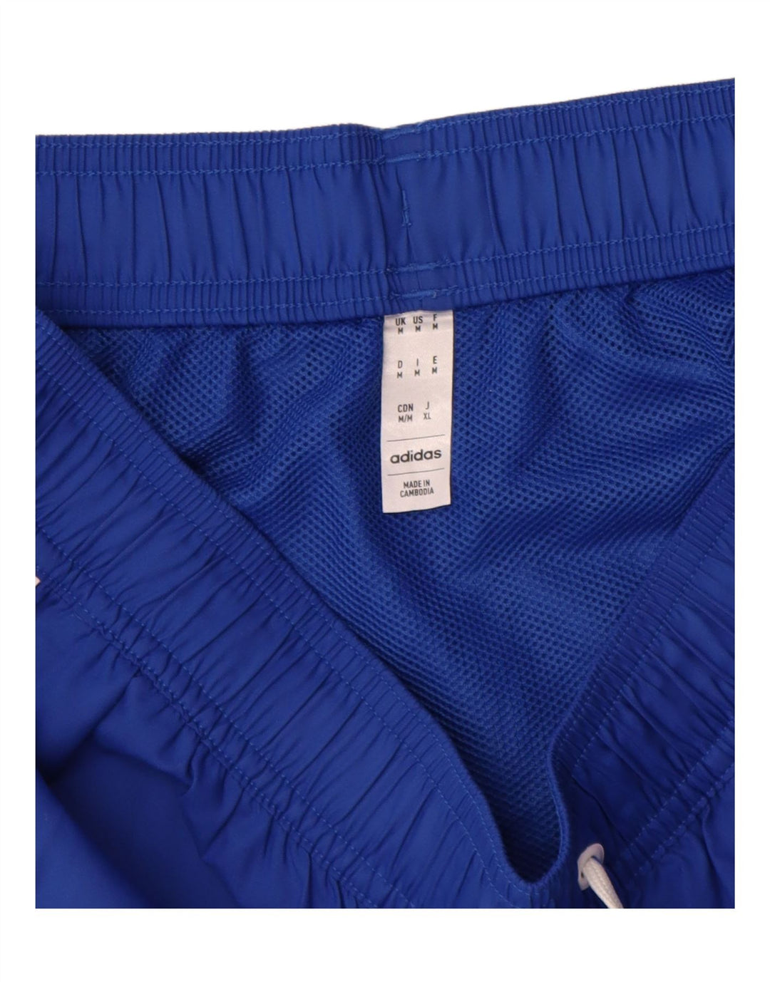 Damskie spodenki sportowe Adidas UK 12 Średni granatowy poliester