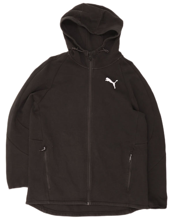 Damski sweter Puma z kapturem i zamkiem UK 18 XL, czarny