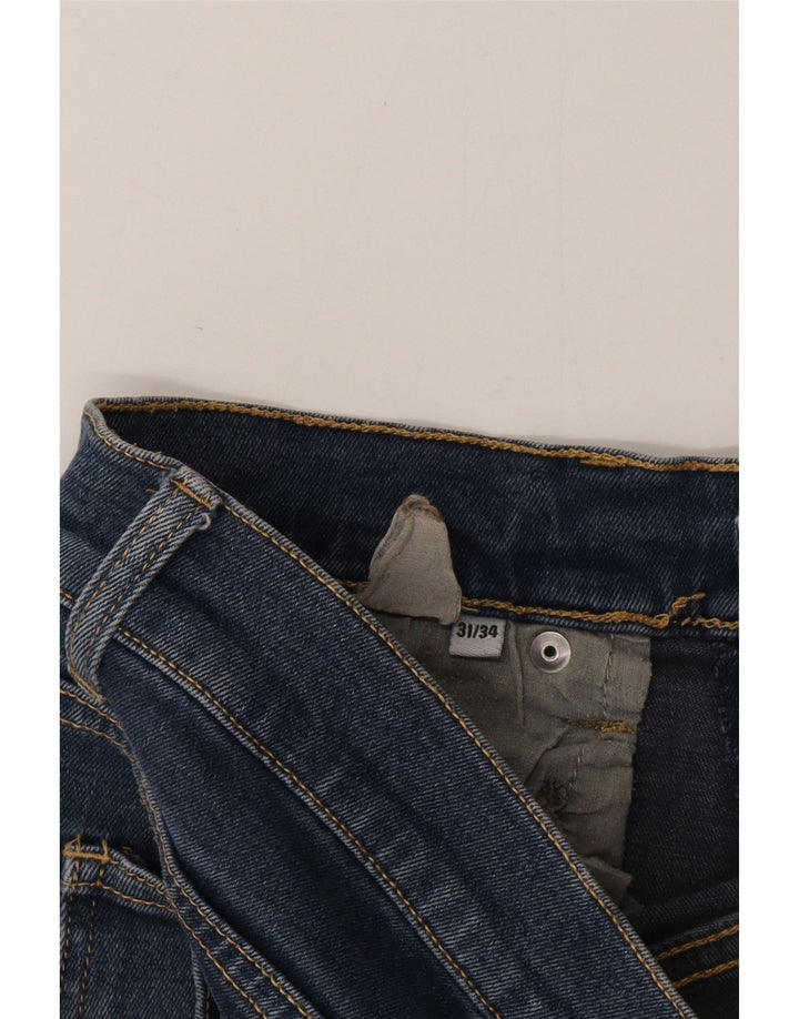 TANIE MĘSKIE Dżinsy Skinny W31 L34 W PONIEDZIAŁEK Niebieskie