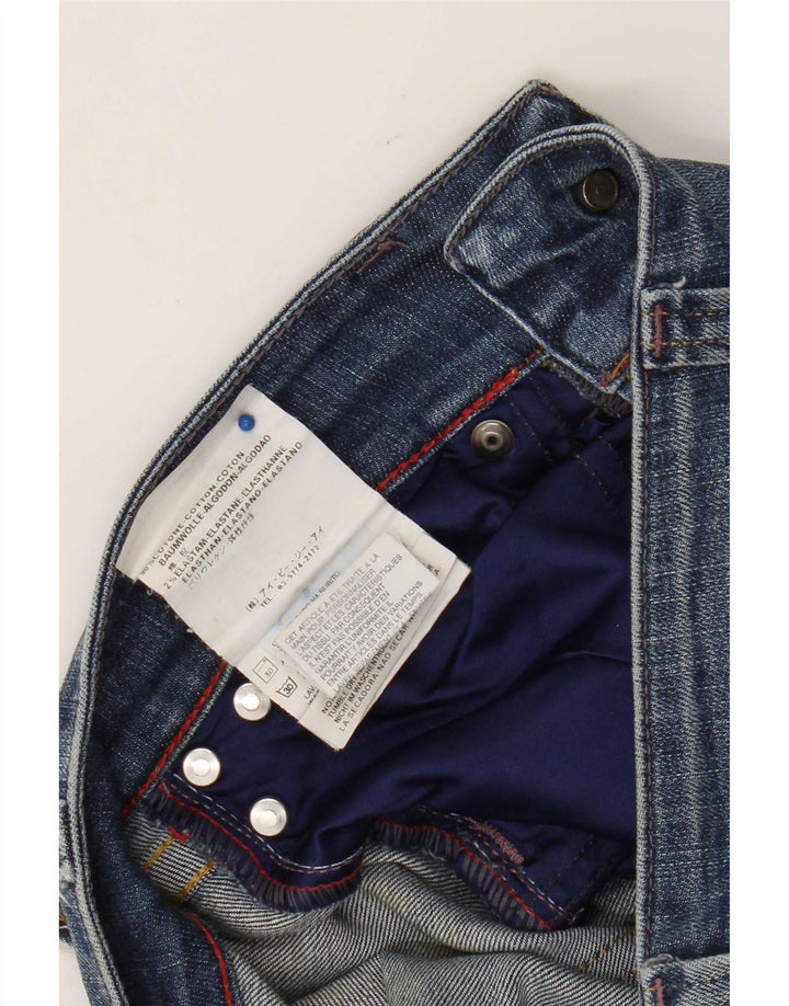 Damskie jeansy Bootcut Replay W26 L34 Niebieskie bawełniane