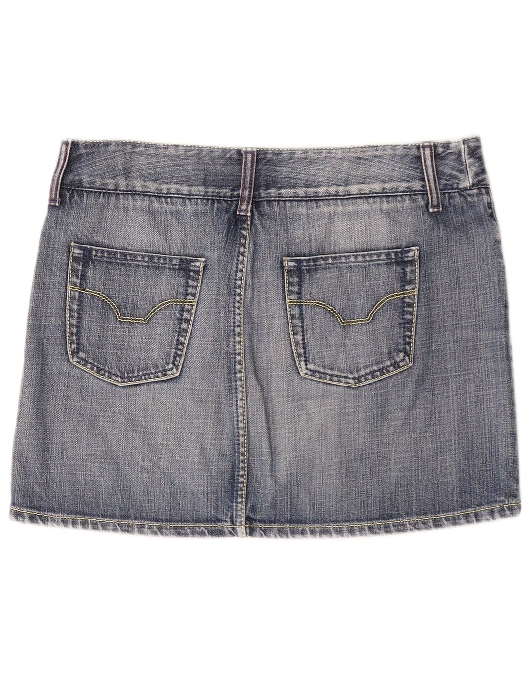 Spódnica damska Benetton Mini Denim IT 44 Medium W32 Niebieska bawełna