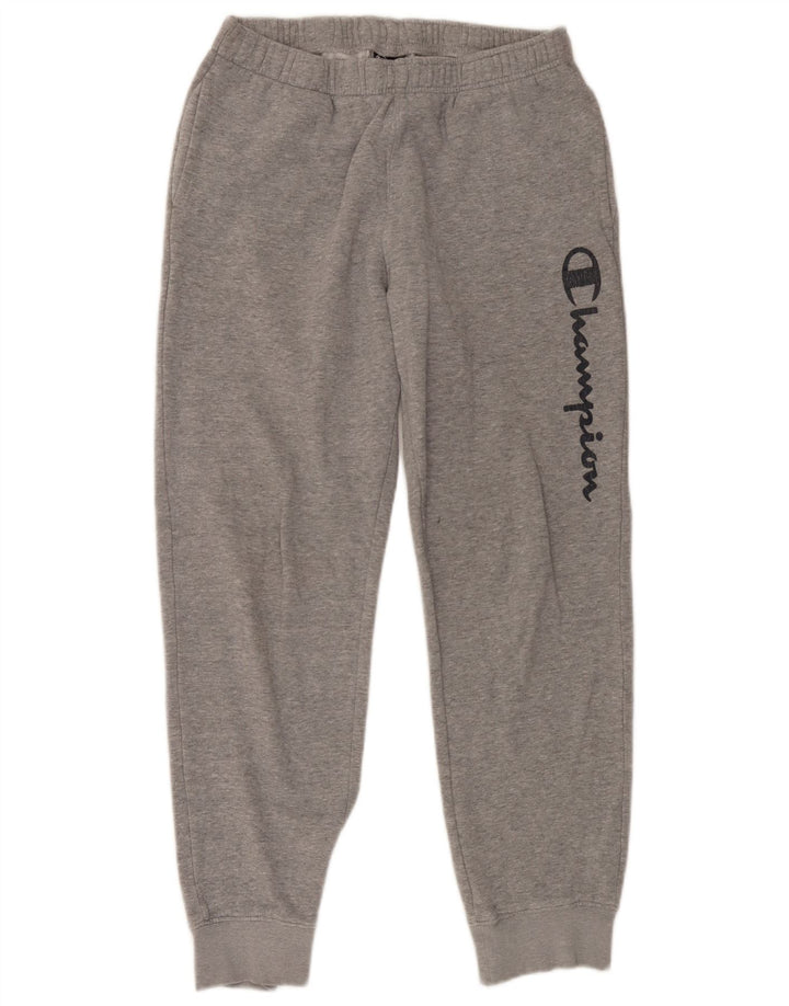 Męskie spodnie dresowe Champion Graphic Joggers XS w kolorze szarym