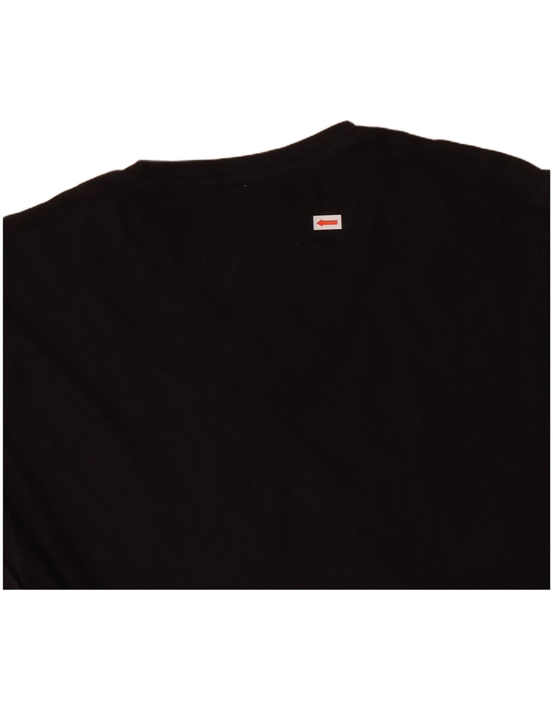 CALVIN KLEIN Męski T-shirt z grafiką o dopasowanym kroju, średni czarny, bawełniany