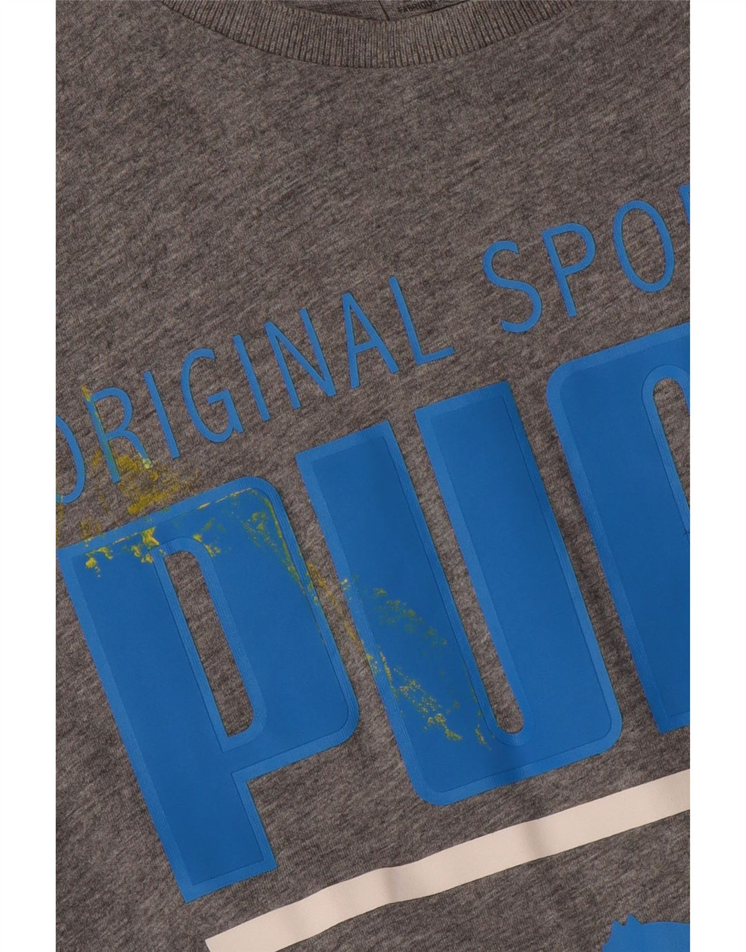 Męski T-shirt z grafiką PUMA, góra XL, szary