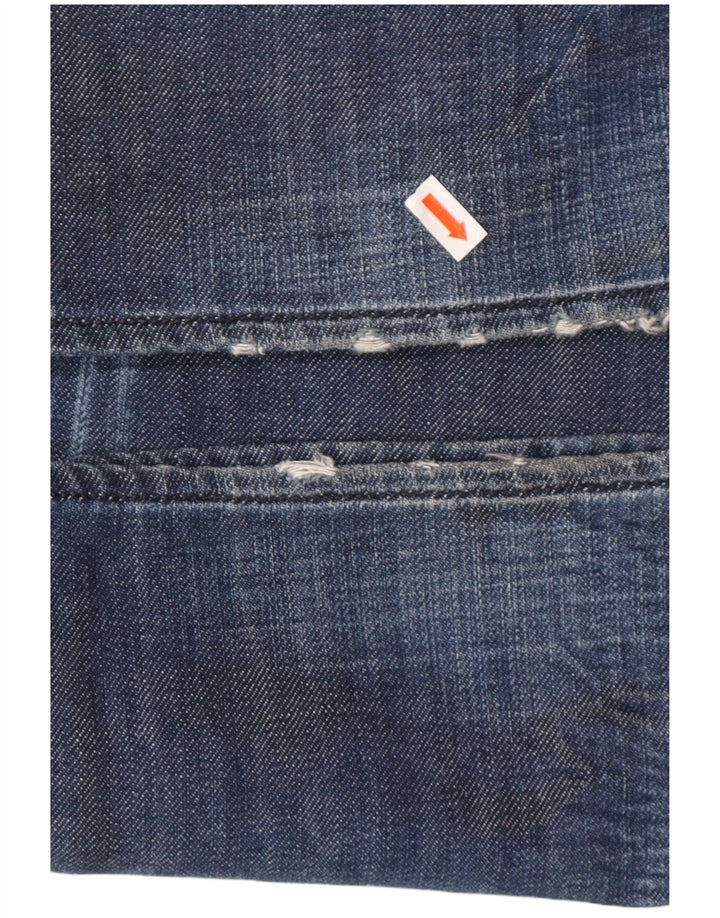 Męskie jeansy Bootcut ENERGE W30 L34, niebieskie, bawełniane