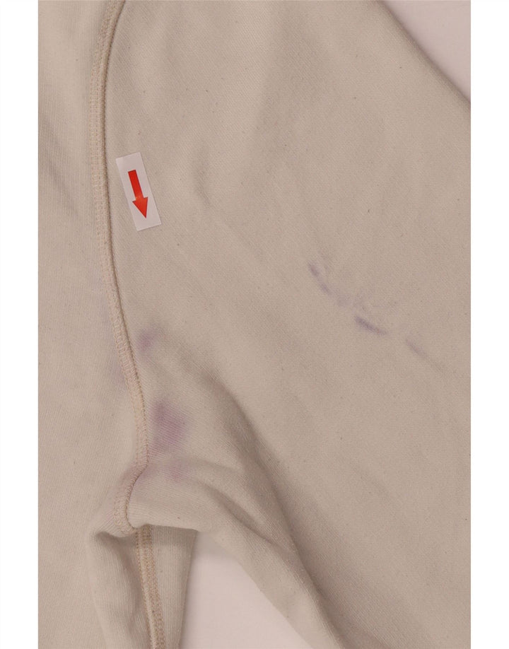 Męska bluza z grafiką Jack Wills, duża, biała, bawełniana