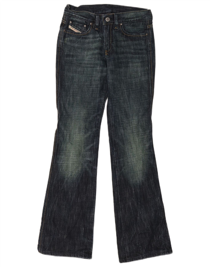 Damskie jeansy Bootcut Diesel W26 L31 Granatowe, bawełniane