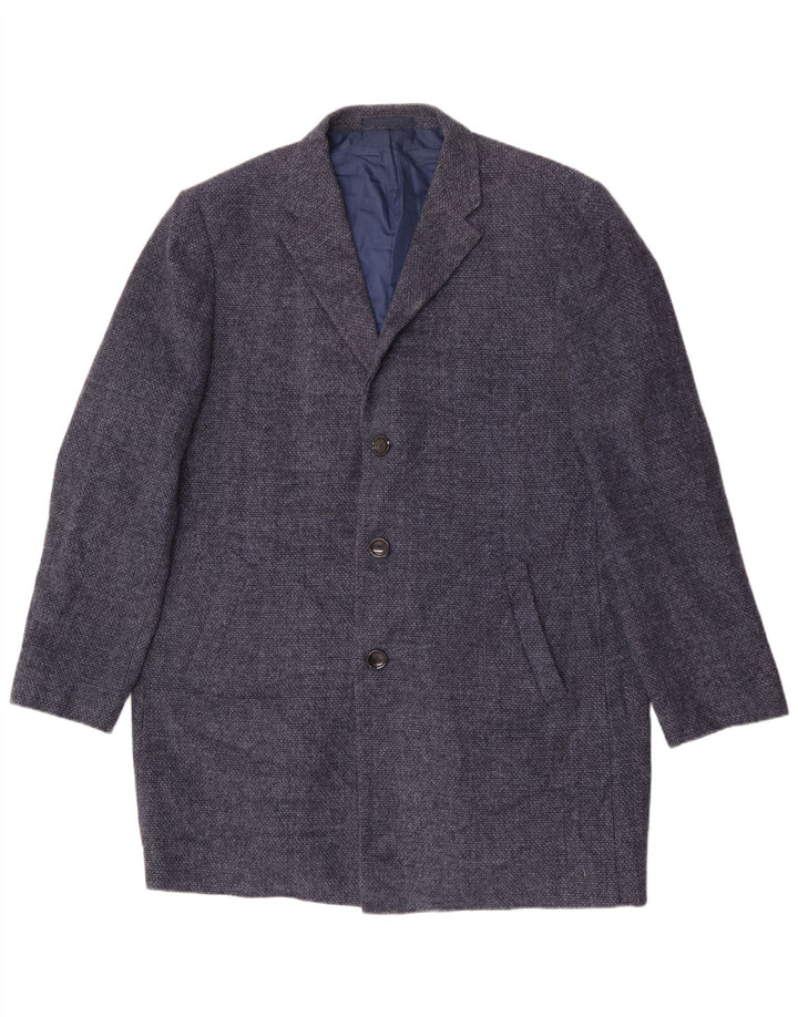 Marks & Spencer Płaszcz męski UK 44 2XL Granatowy poliester