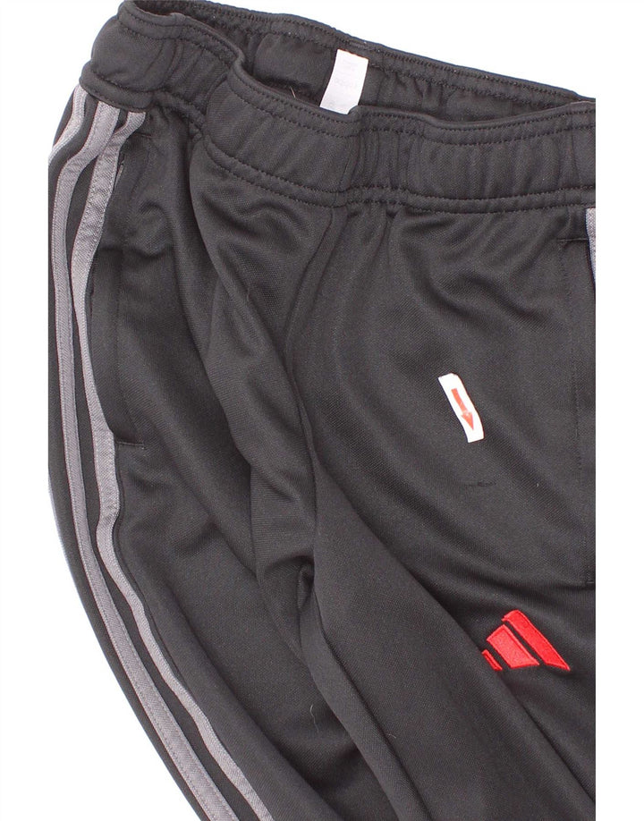 Chłopięce spodnie dresowe Adidas Aeroready 9-10 lat, czarny poliester