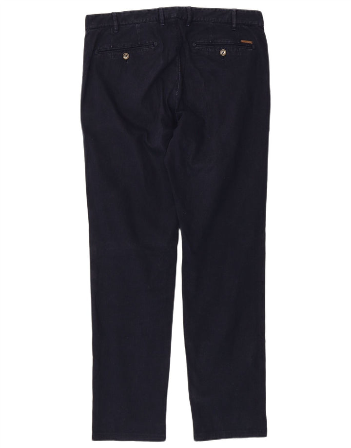 Spodnie Chino MASSIMO DUTTI Męskie Casual Fit EU 42 Large W32 L32 Granatowe