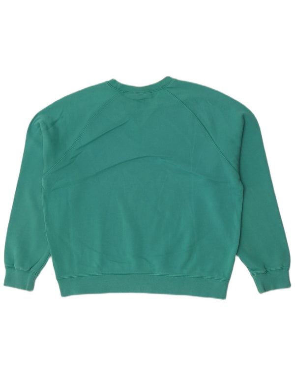 Damska bluza oversize Carhartt UK 10, mała, zielona bawełna